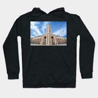 The Hassan II Mosque in Casablanca, Morocco Hoodie